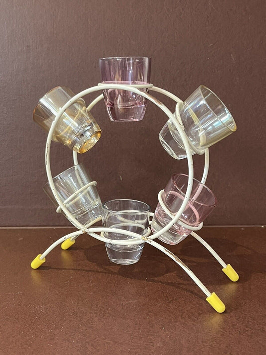 Mid Century Bar Shot Glasses