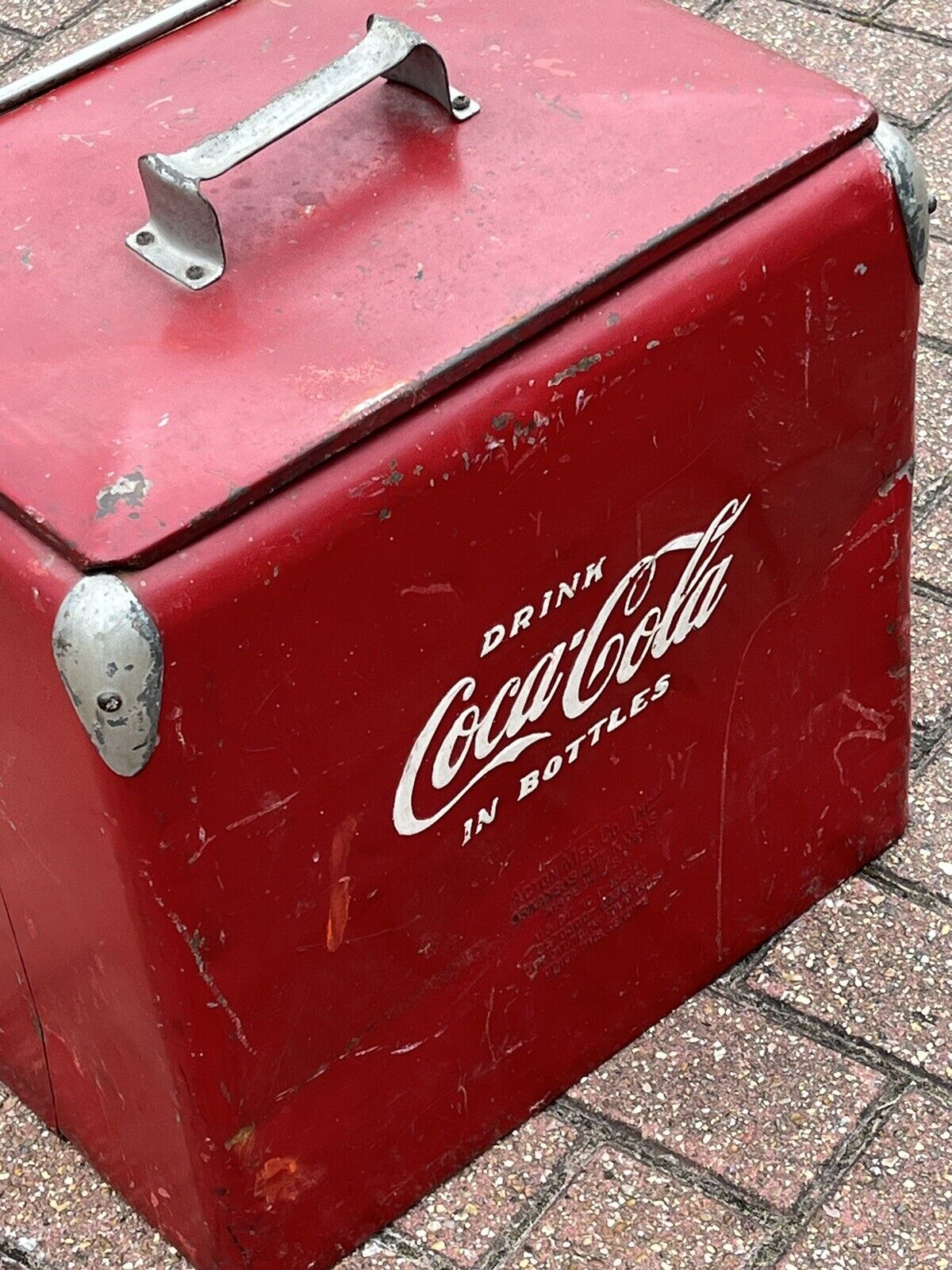 Original American Coca Cola Cool Box, Ice Box.