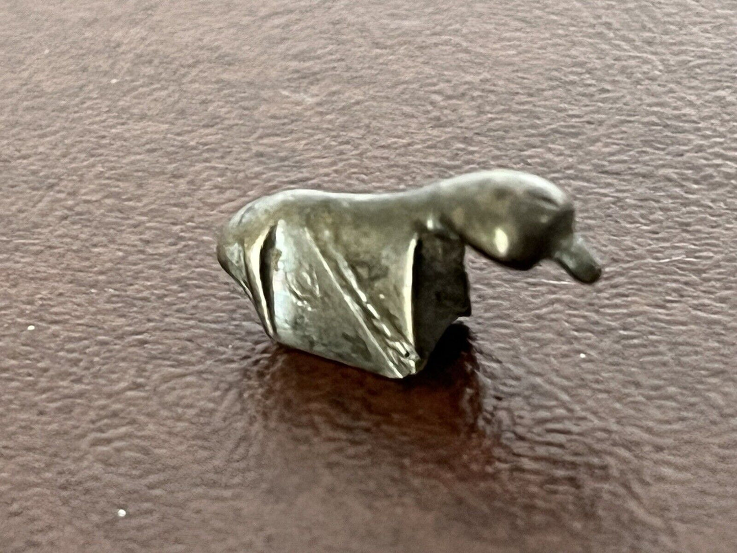 Celtic White Metal Model Of A Bird, Appropriately 1500 Years Old