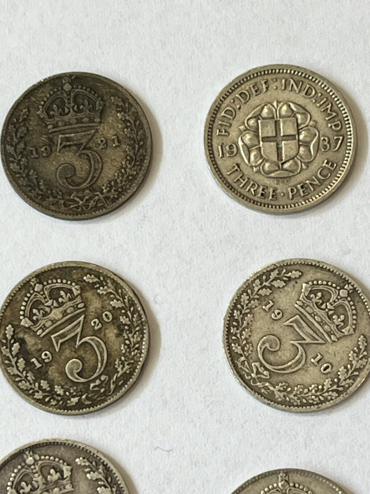 Silver Threepence Collection