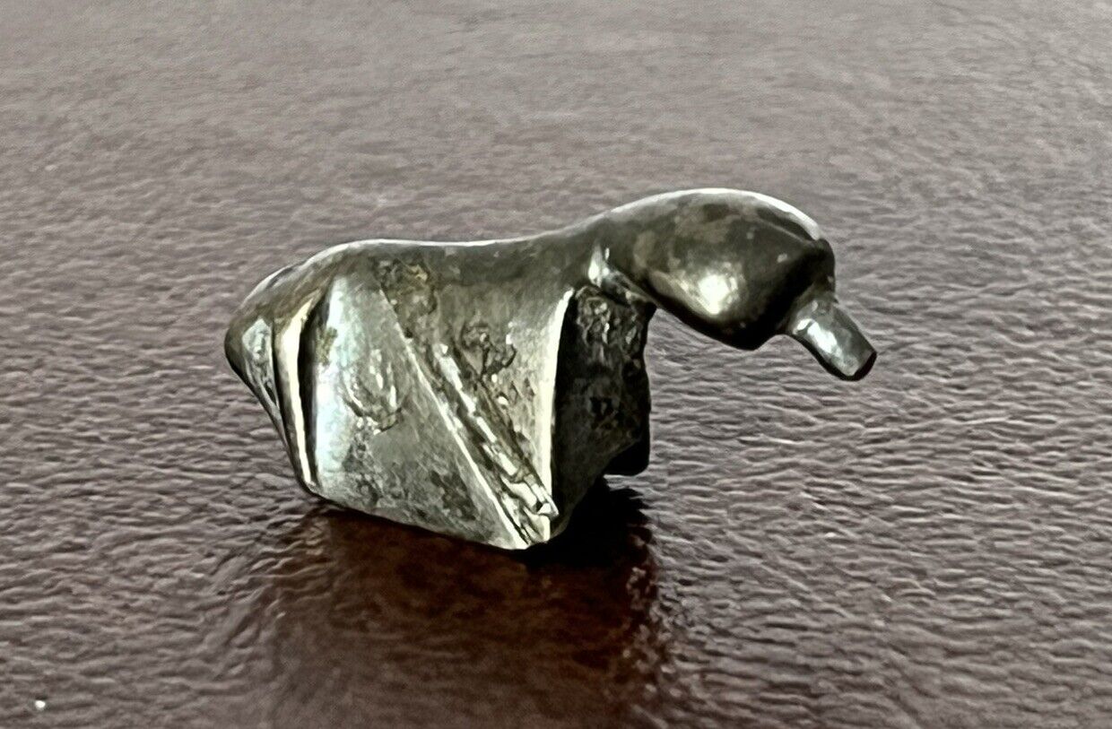 Celtic White Metal Model Of A Bird, Appropriately 1500 Years Old