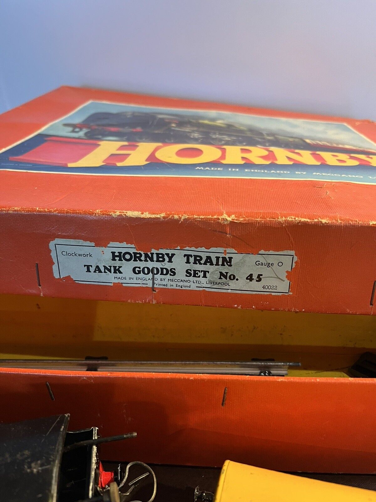 Hornby Clockwork Train Set In  Box
