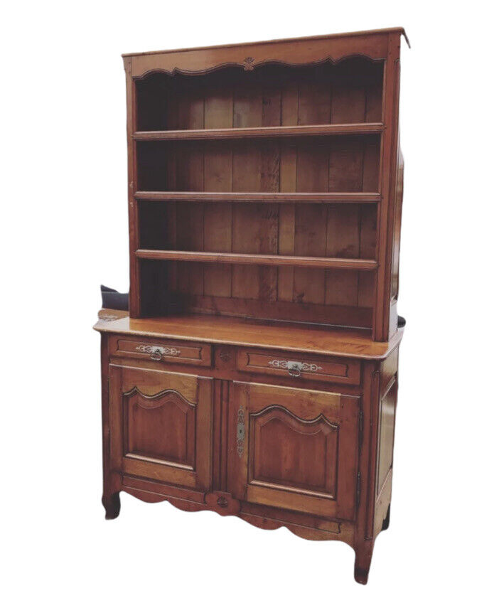 French Walnut Bookcase. Large In Size.