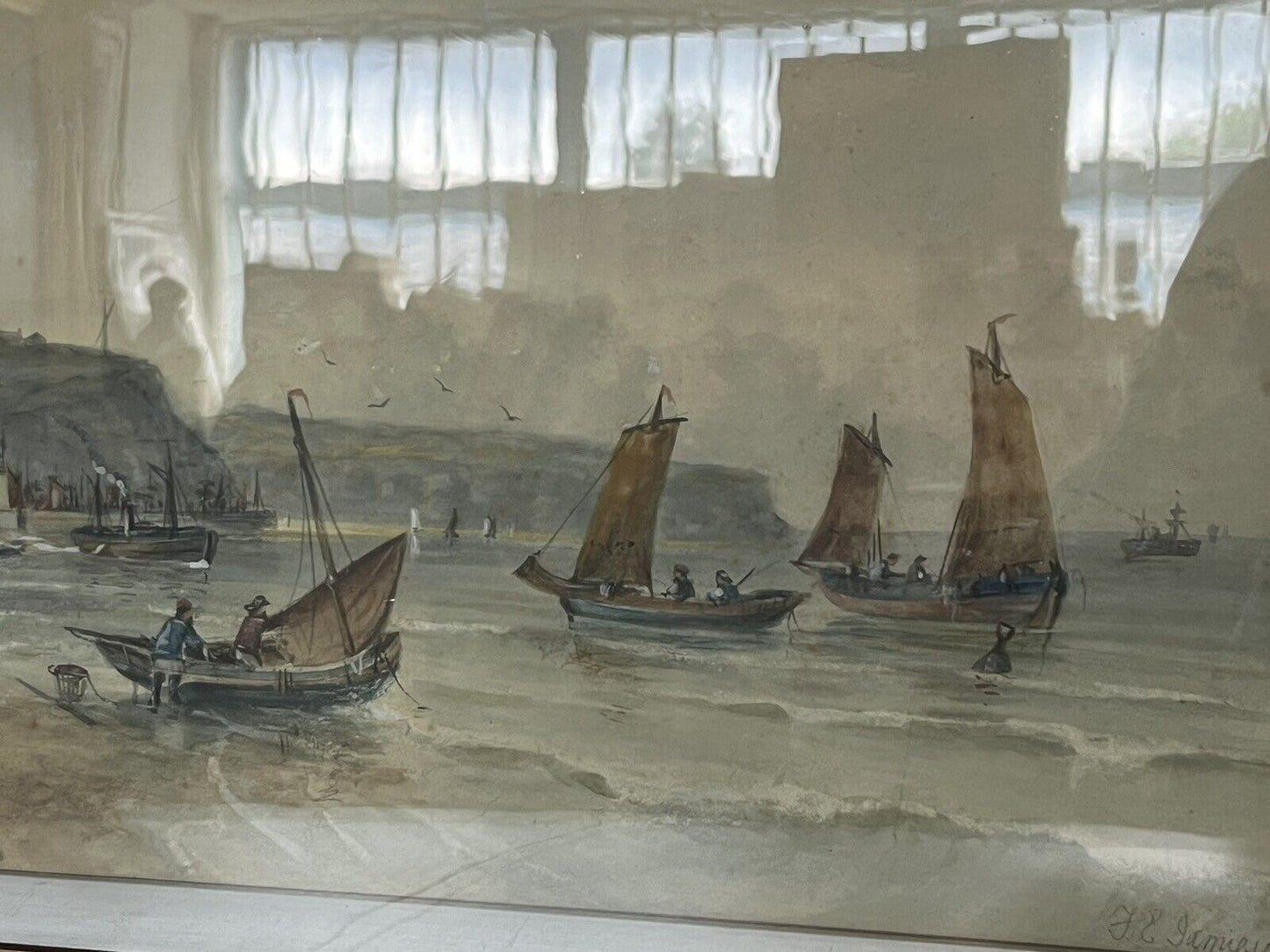 Maritime/ Marine Watercolour Paintings, Signed.