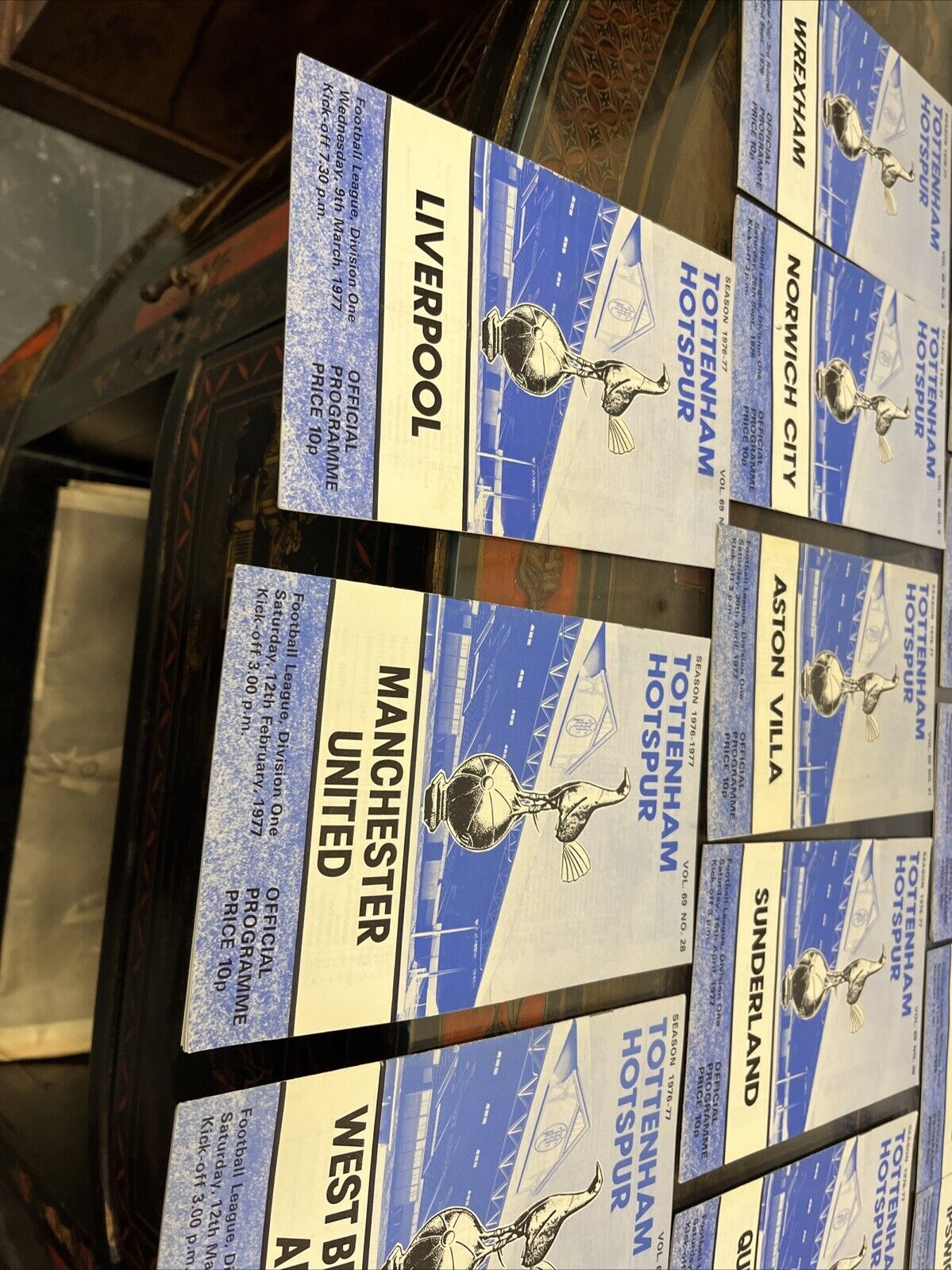 Tottenham Hotspur 1976-77 Season 22 Programmes