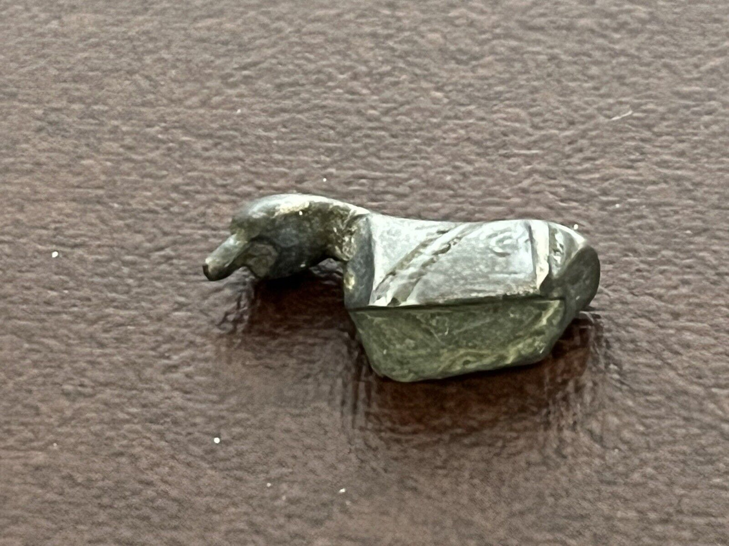 Celtic White Metal Model Of A Bird, Appropriately 1500 Years Old