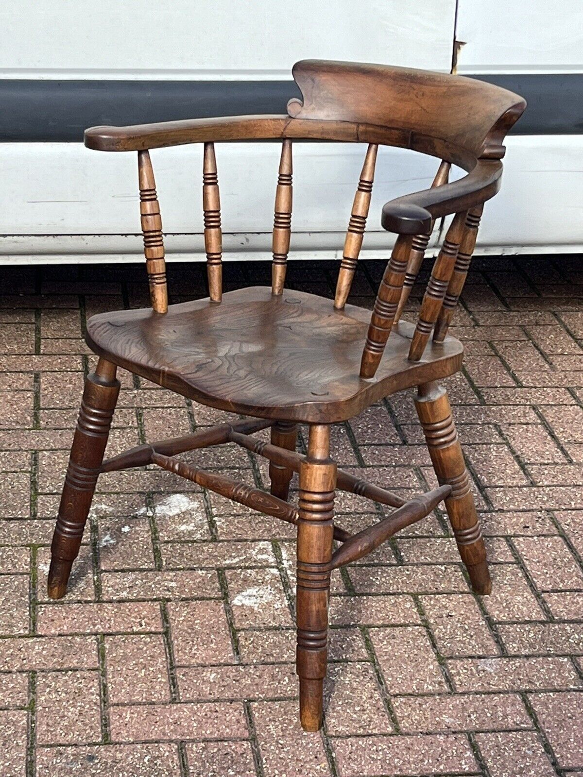 King George V Estate Chair. Full Stamps, Probably From A Government Building