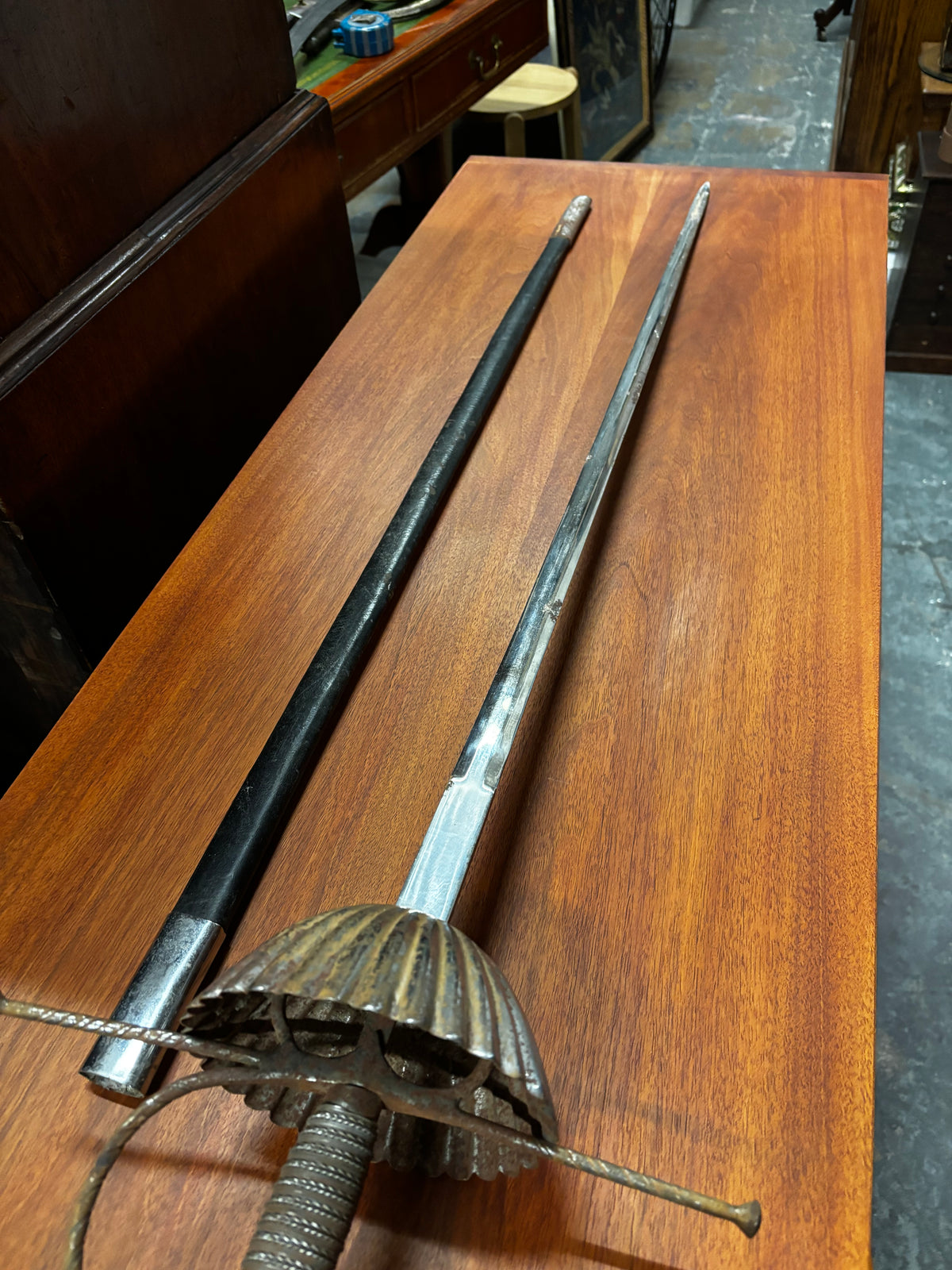 A Cup-hilted Rapier