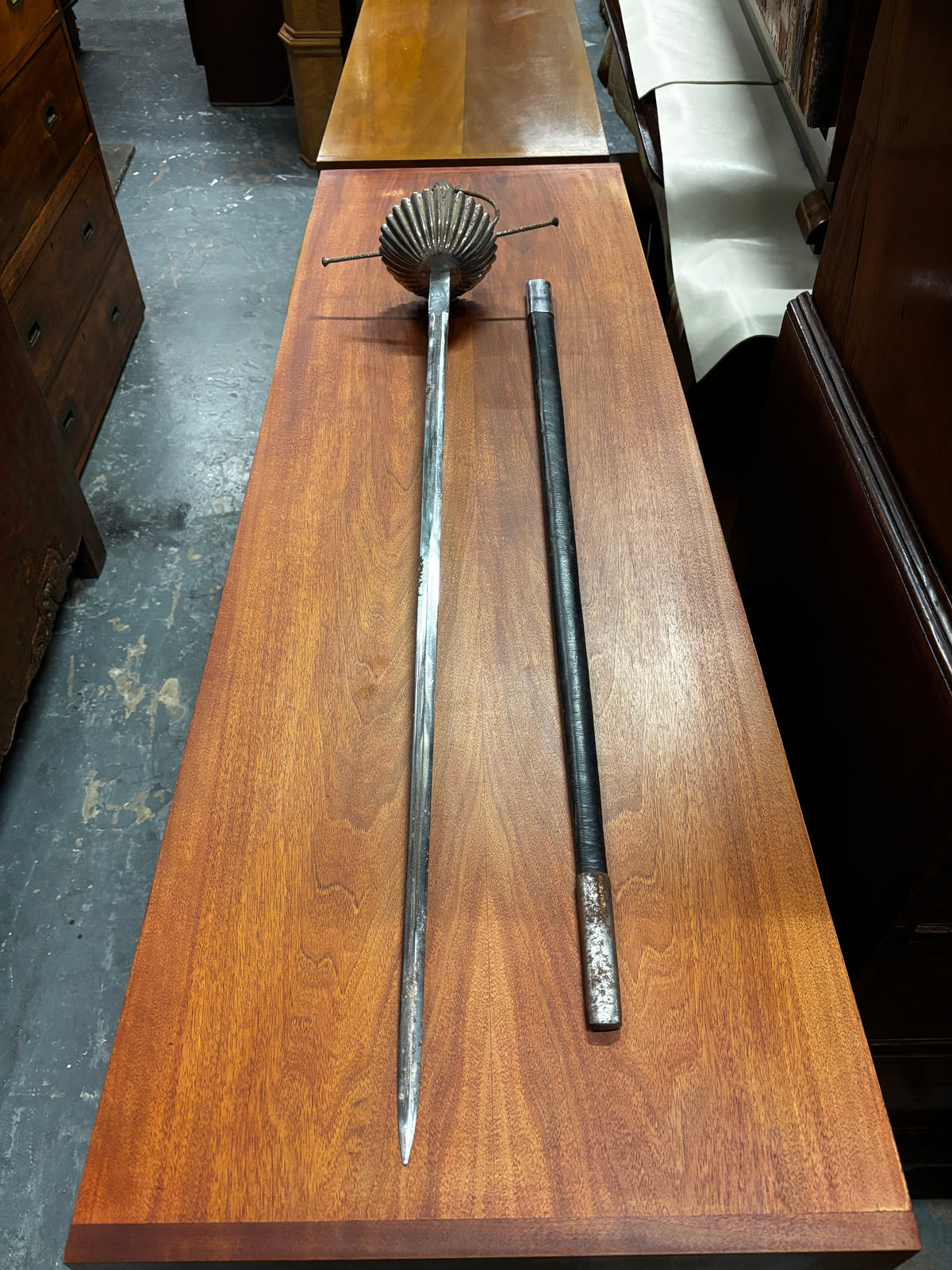 A Cup-hilted Rapier
