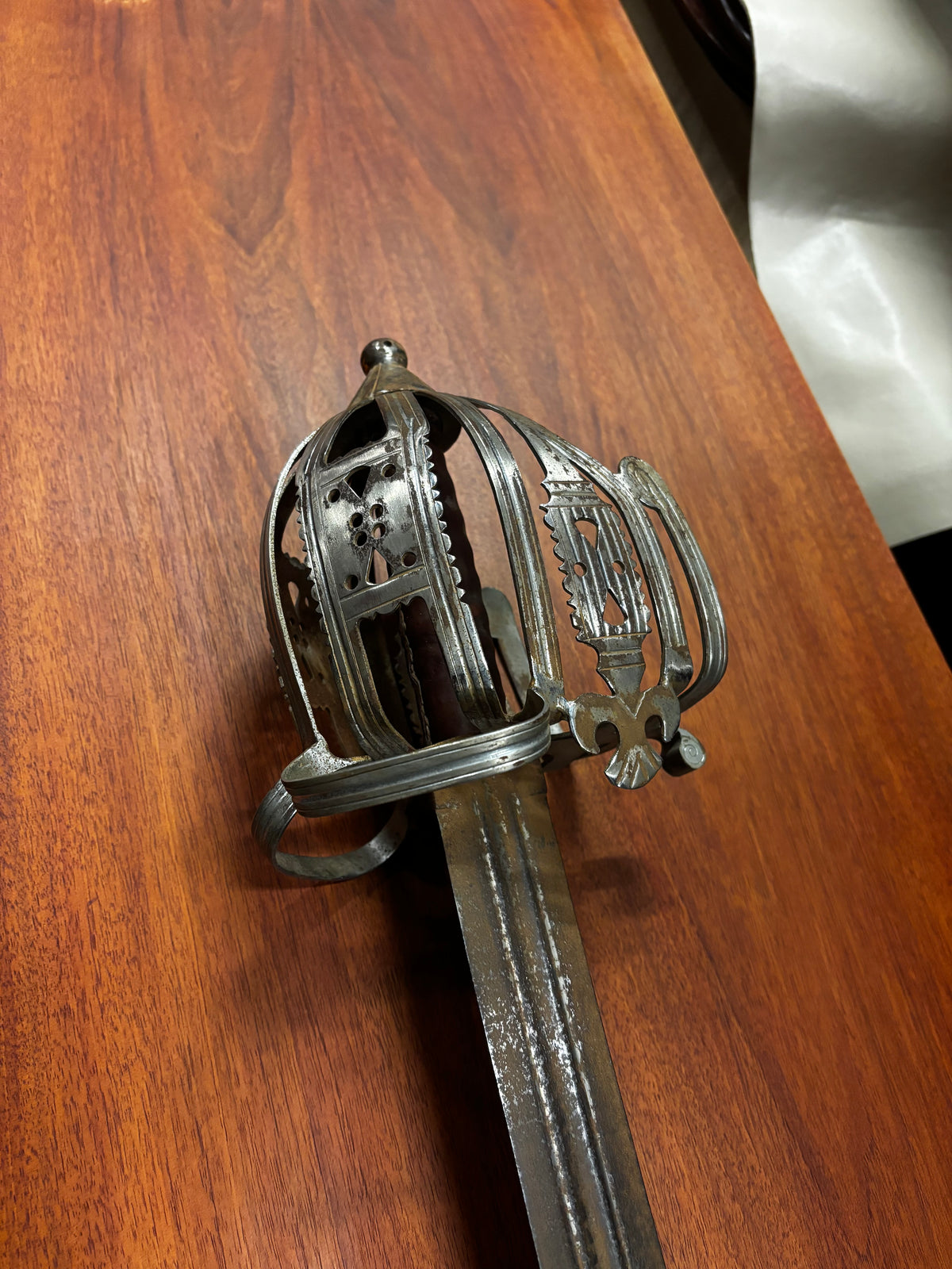 Scottish basket-hilted broadsword