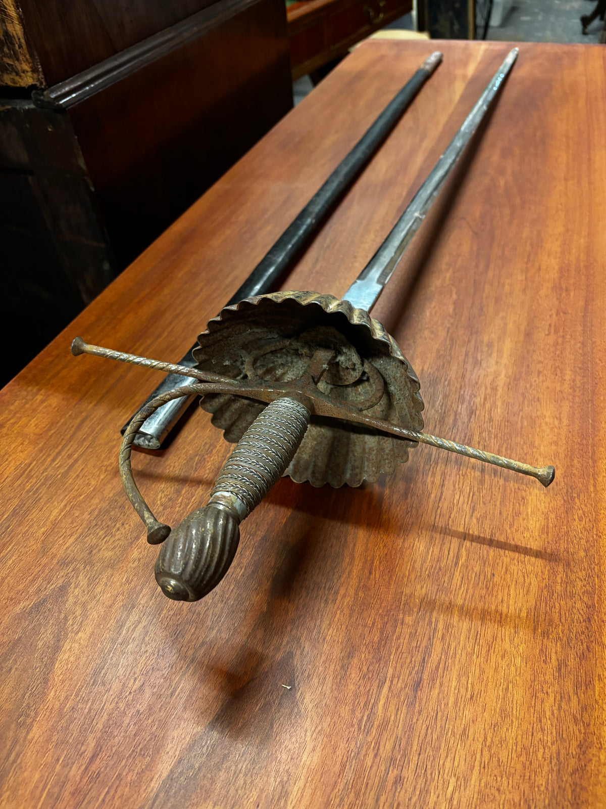 A Cup-hilted Rapier