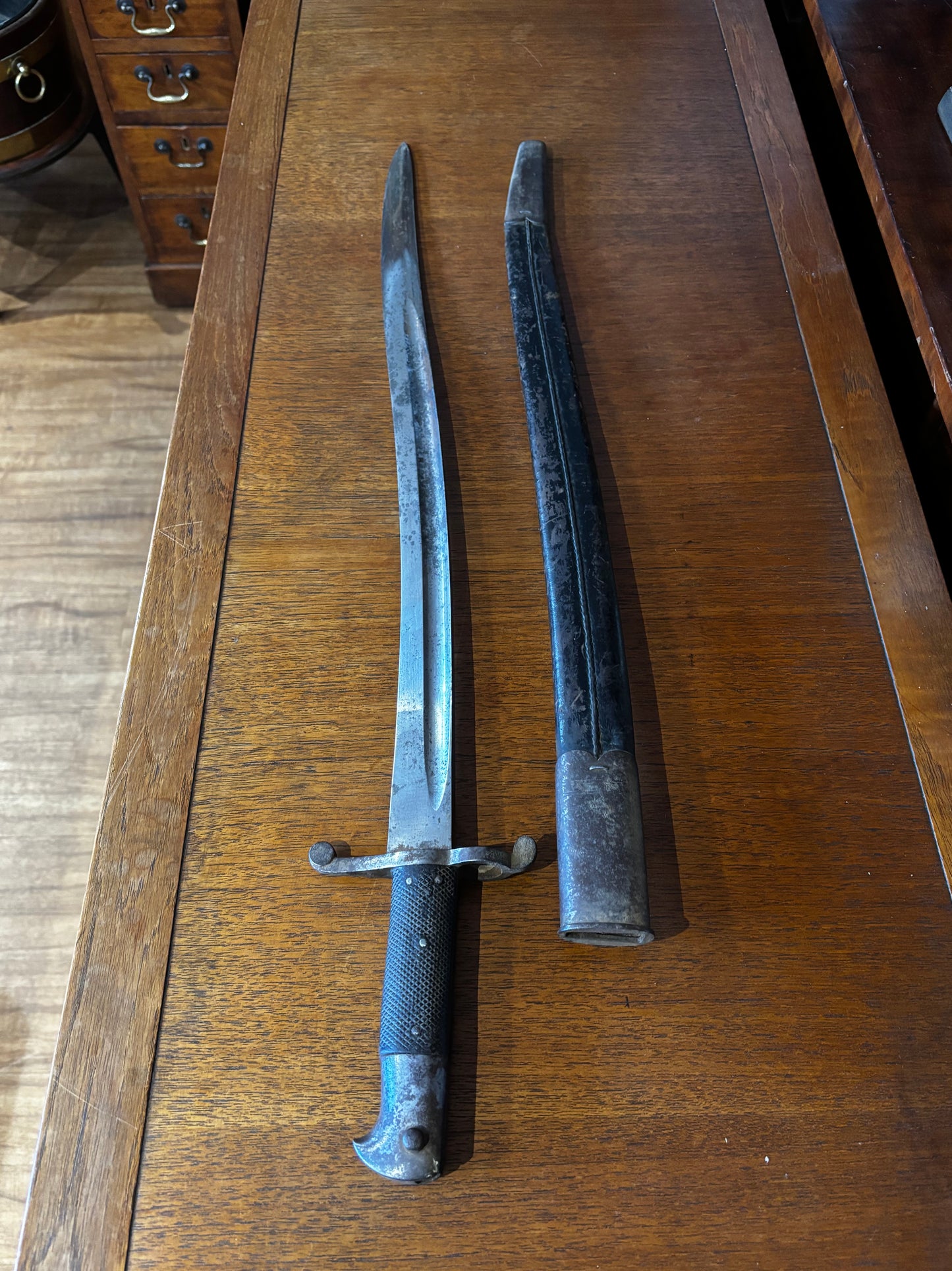 War Department British 1856-58 Pattern Enfield Sword Bayonet.