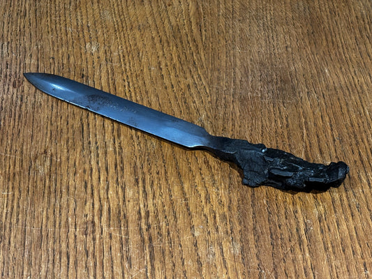 WW2 London Blitz Home Front Large Shrapnel Letter Opener.