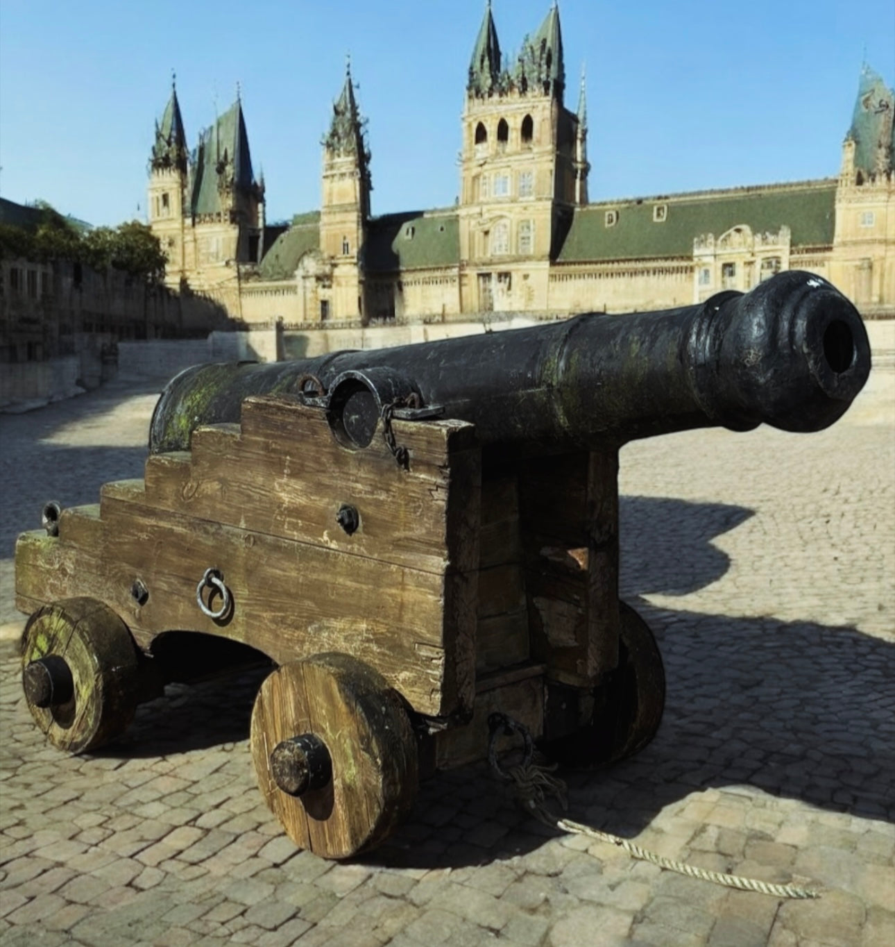 Huge Replica Cannon. – ANTIQUES & CHIC
