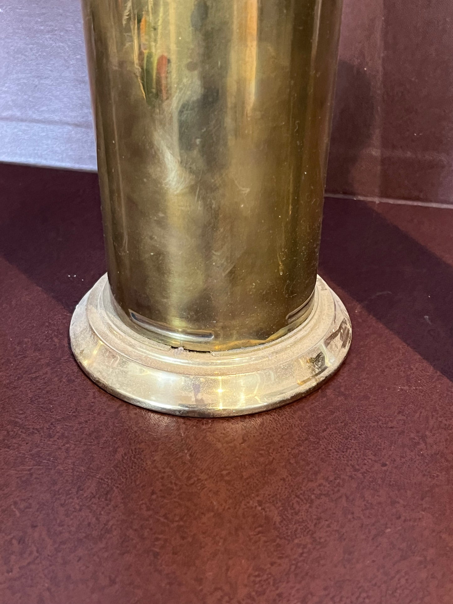 Trench Art Clock Set