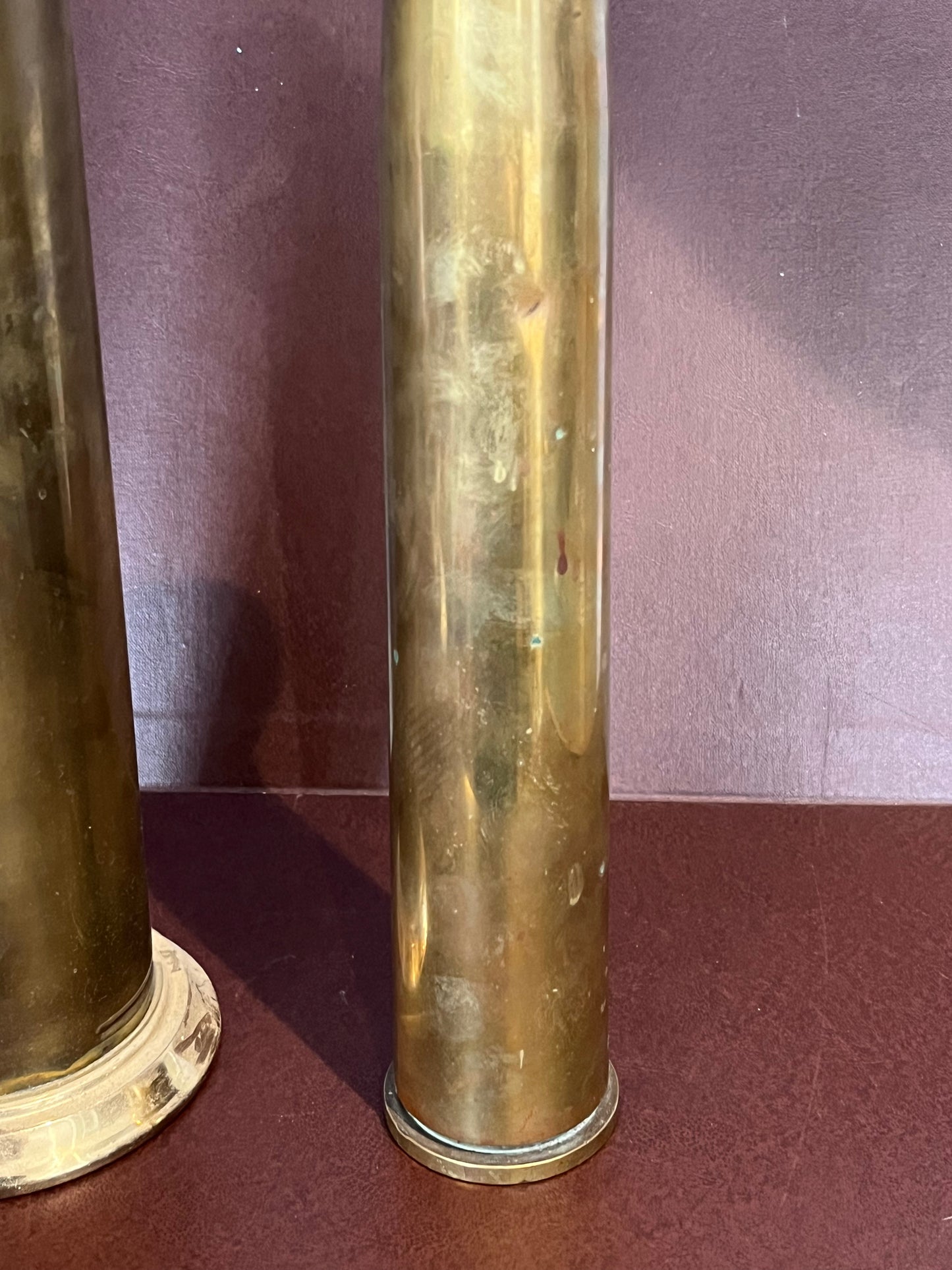 Trench Art Clock Set