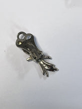 Vintage Silver Tone Marcasite Parrot Clip On Earrings