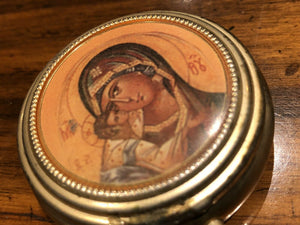 Religious Icon Trinket Box.