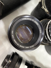 Vintage Camera zoom lenses