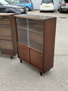 Mid Century Pair Of Bookcases By Beaver & Tapley.
