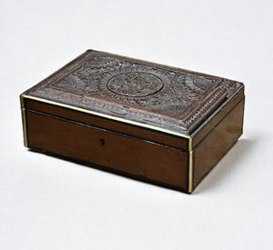 Antique Trinket Box, Desk Box, Jewellery Box