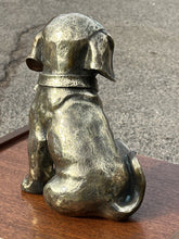 Brass Figure Of A Dog, Highly Detailed And Heavy.