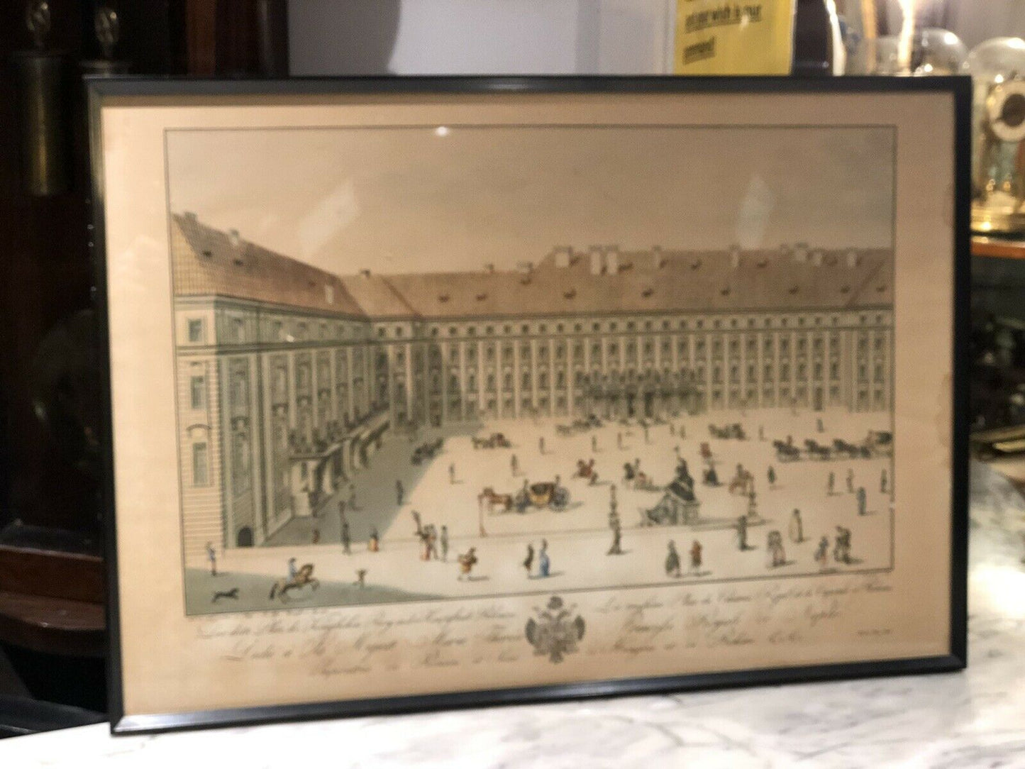 Prague Print Dated 1942
