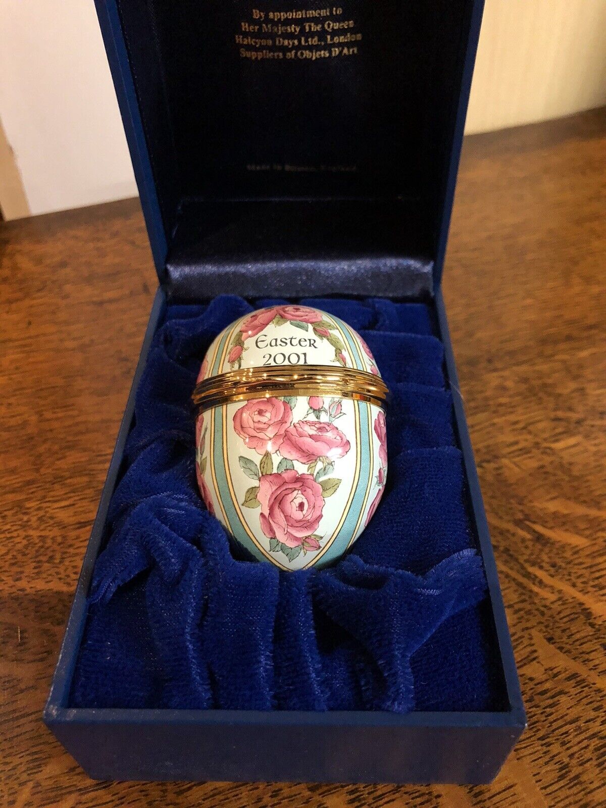 Halcyon Days Enamels.Easter 2001
