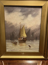 Pair Of Framed Maritime / Marine Oil Paintings, Signed And Dated 1909