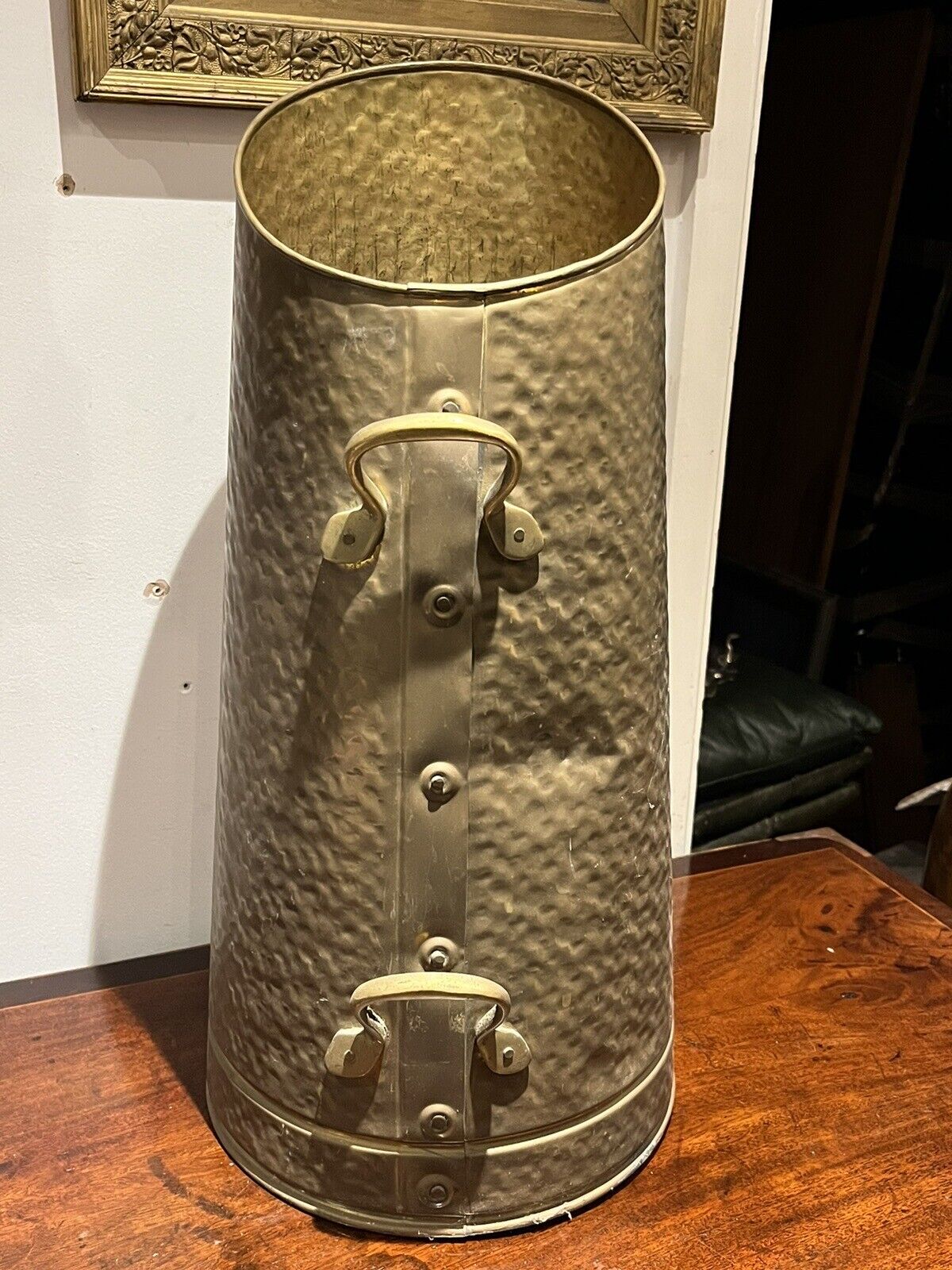 Brass Coal Bucket