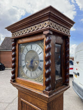 Longcase clock signed dial, Mansell Bennett of Charing Cross, London.