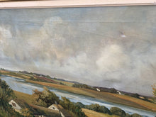 Danish Landscape Oil Painting In Gilt Frame, Signed, Large & Impressive