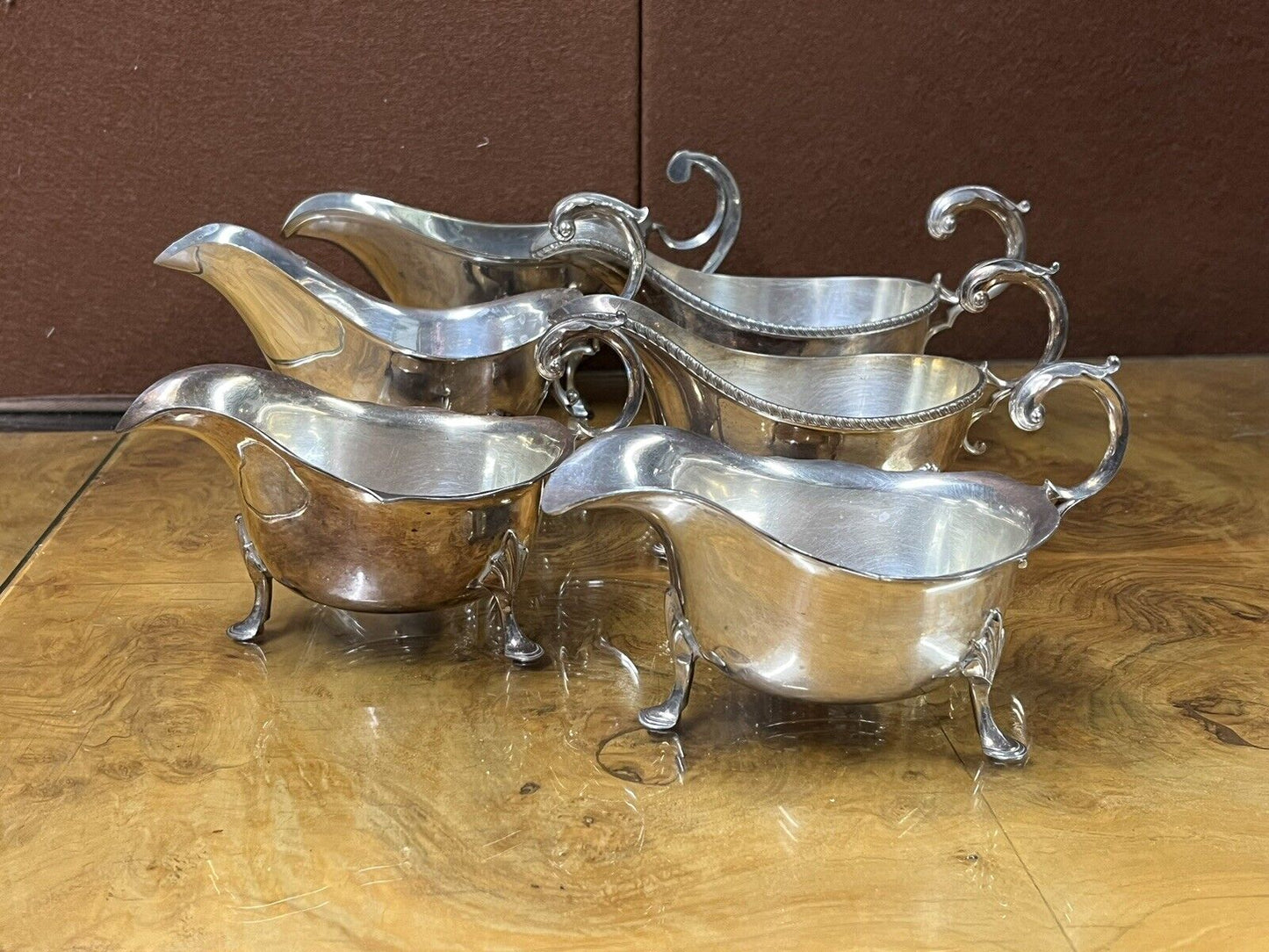 Silver Plate Sauce Boats. Post Worldwide