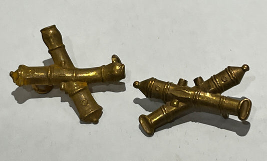 Pair Of Cap Badges