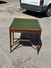 Arts & Crafts Oak & inlaid Games / Card Table