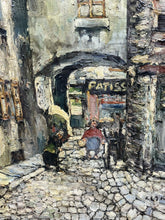 Large Oil On Canvas Of Paris Signed And Dated 1936. 107 X 82 Cms