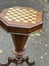 Victorian Mahogany Chess Table