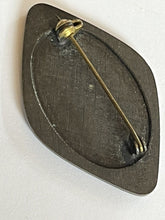 Vintage Enamel Flowers Brooch
