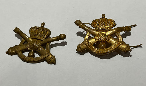 Pair Of Cap Badges