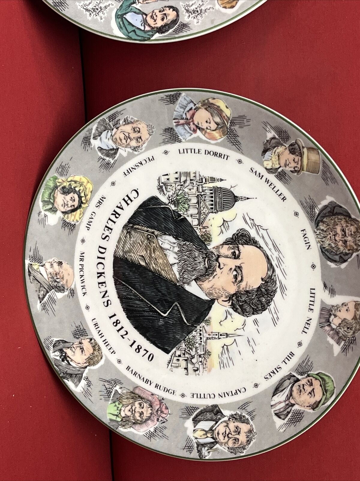 Royal Doulton Charles Dickens, Shakespeare & Robert Burns Plates