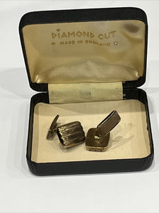 Art Deco 333 Stamped 8 Ct Gold Vintage Cufflinks
