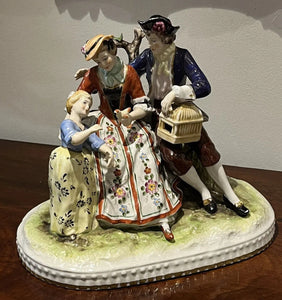 German Porcelain, Large In Size. We Ship Worldwide