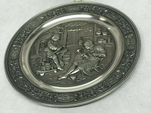 Set Of 4 Highly Detailed Metal Plaques