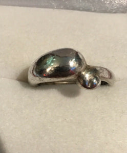 Vintage Silver Ring Stylish Design