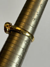 Sefa Huyuk 18k Gold Vermeil Etruscan Raw Grey Tanzanite Ring