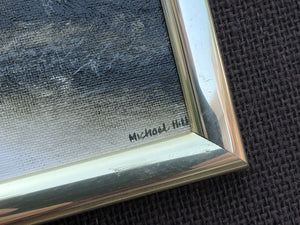 Michael Hill. Framed, Signed.