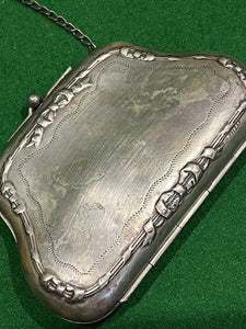 Antique Silver Plate Purse