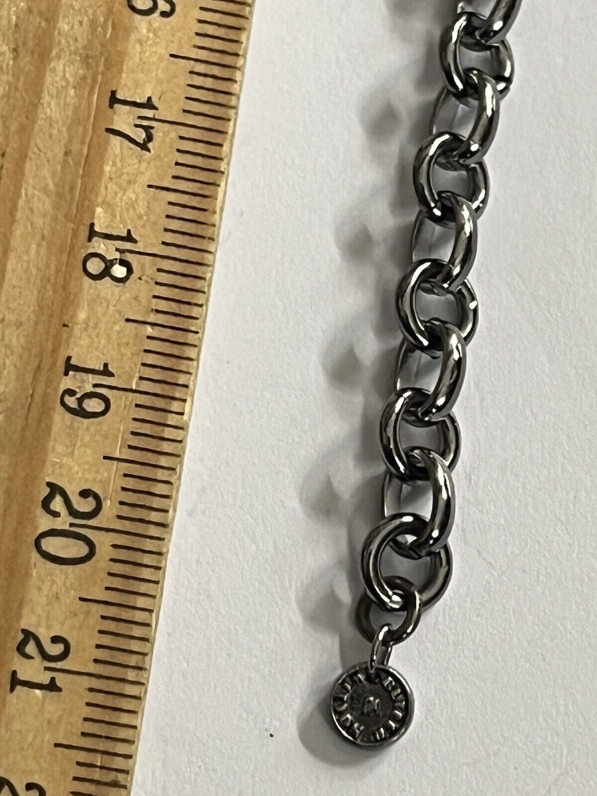 Butler And Wilson Gunmetal Black Aurora Borealis Bracelet