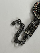 Butler And Wilson Gunmetal Black Aurora Borealis Bracelet
