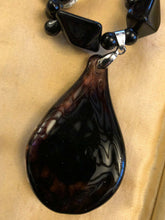 Vintage Glass Lampwork Statement Necklace